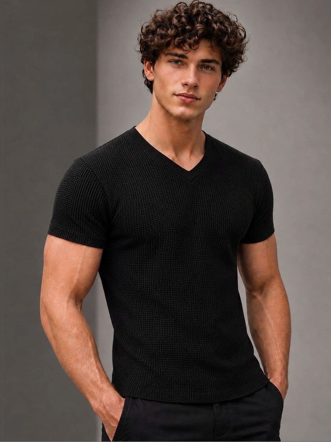 FBAR Men V-Neck T-shirt - view 1