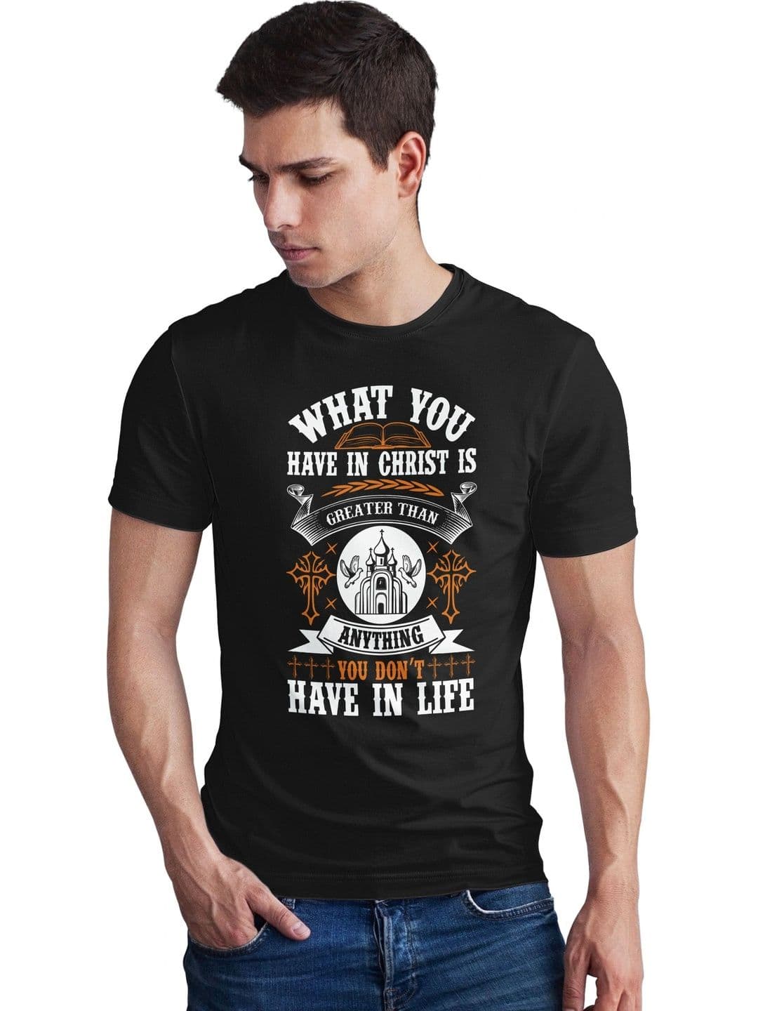 Seekbuylove Men Typography Printed Bio Finish T-shirt - view 1