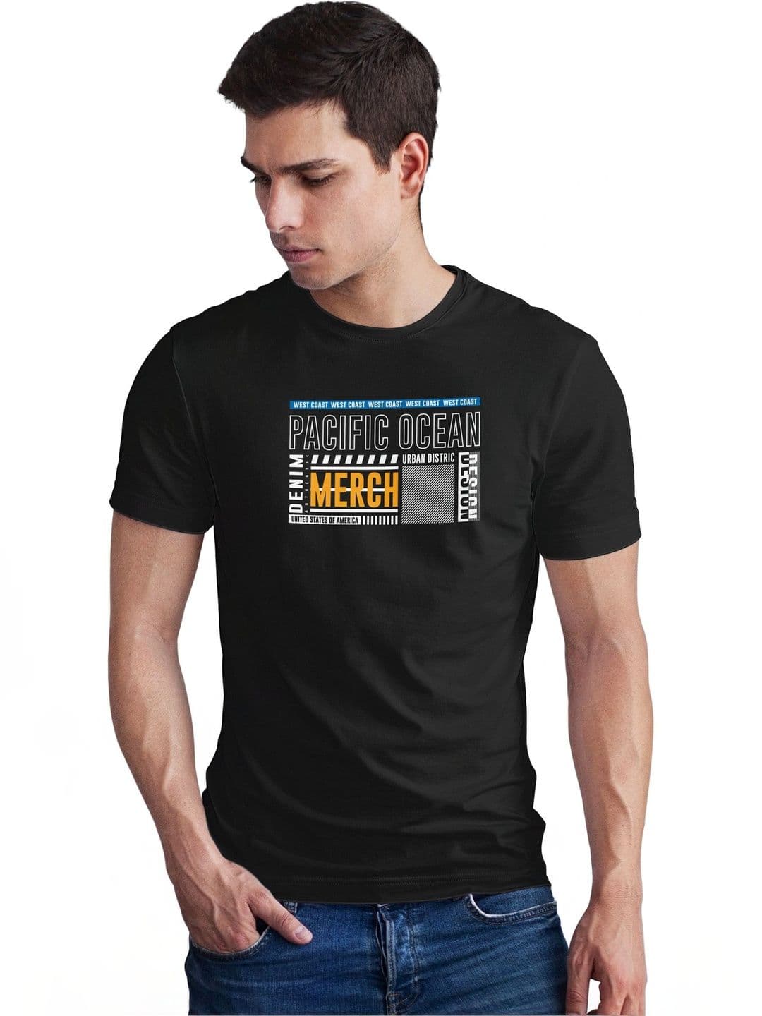 Seekbuylove Men Typography Printed Bio Finish T-shirt - view 1