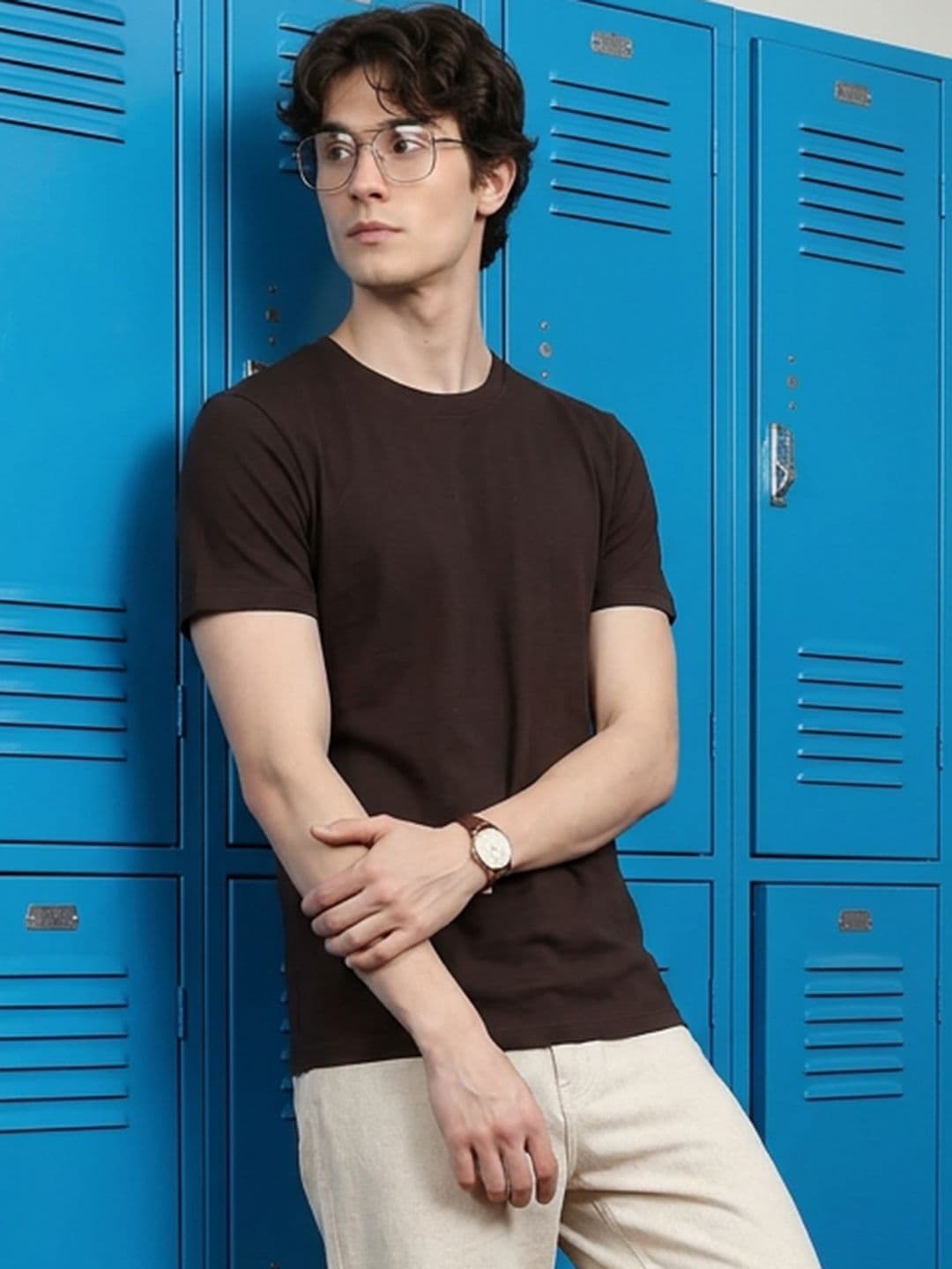 Aeropostale Round Neck Pure Cotton T-shirt - view 1