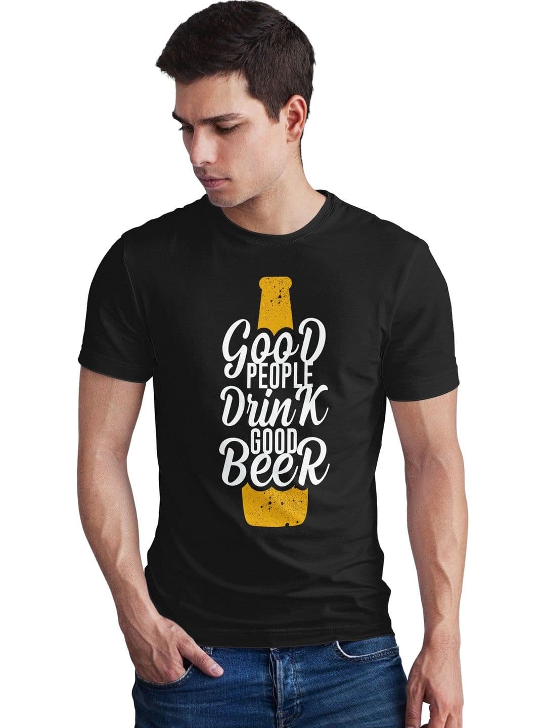 Seekbuylove Men Typography Printed Bio Finish T-shirt - view 1