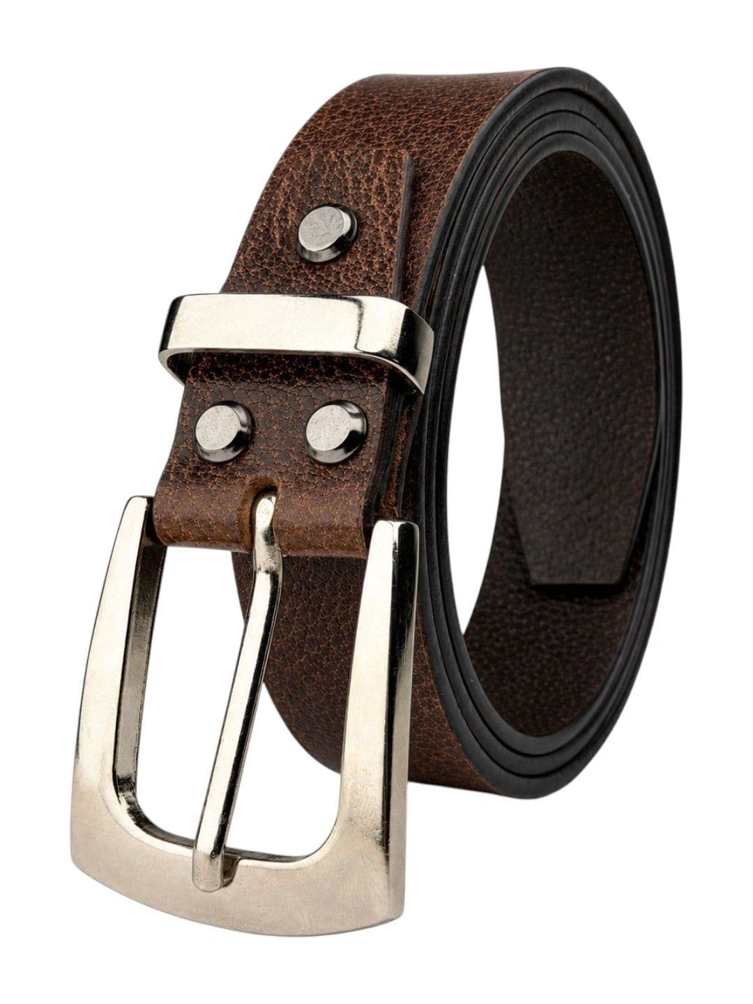 Crabby Hunt Men Leather Reversible Formal Belt - view 1