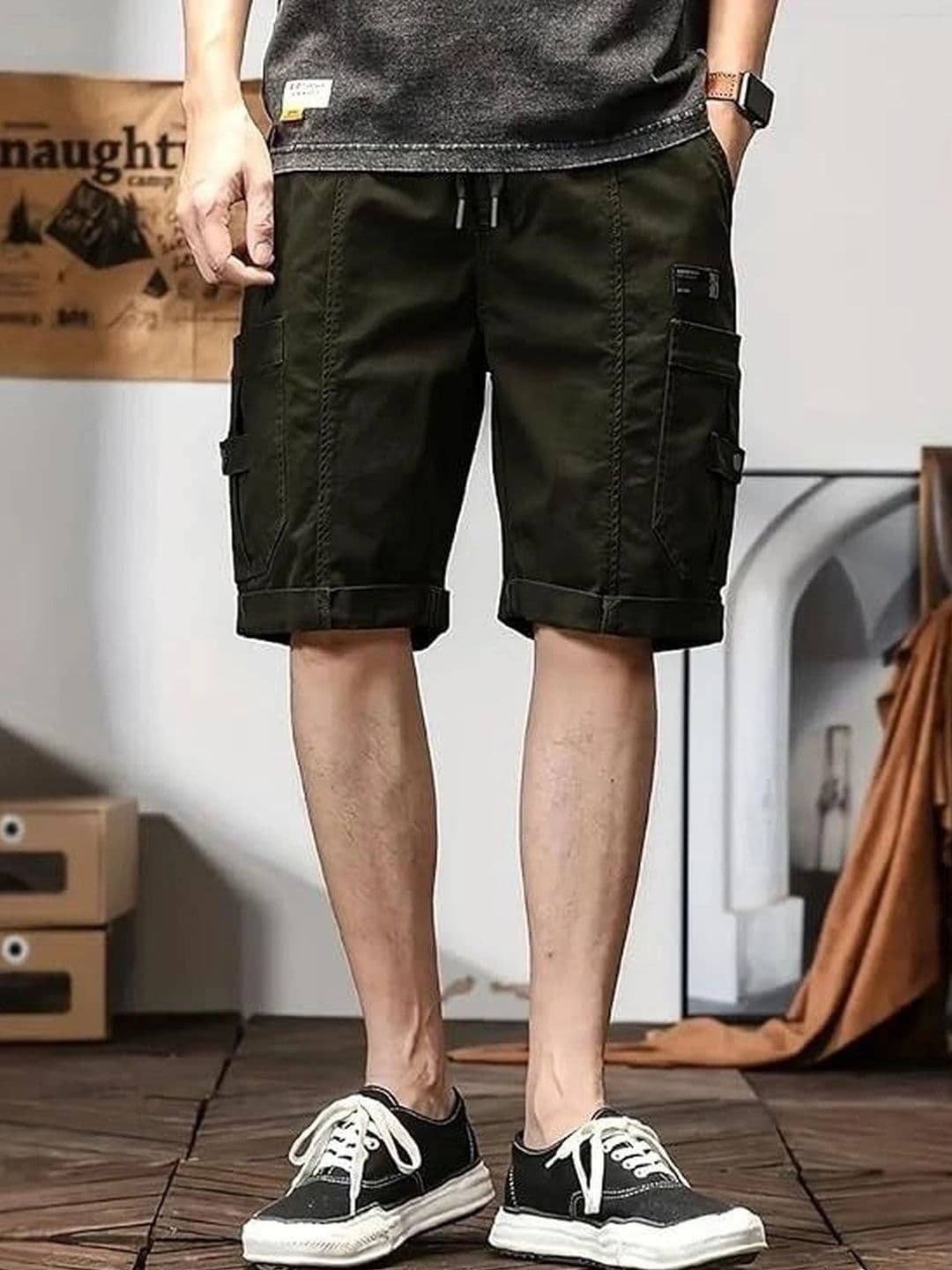 M J Fashion Men Cargo Shorts - view 1