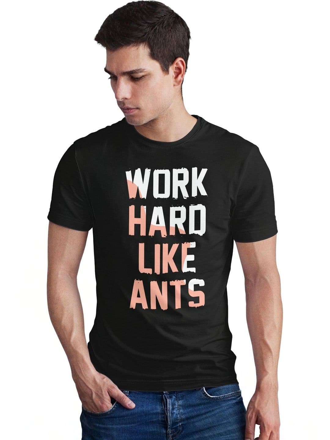 Seekbuylove Men Typography Printed Bio Finish T-shirt - view 1