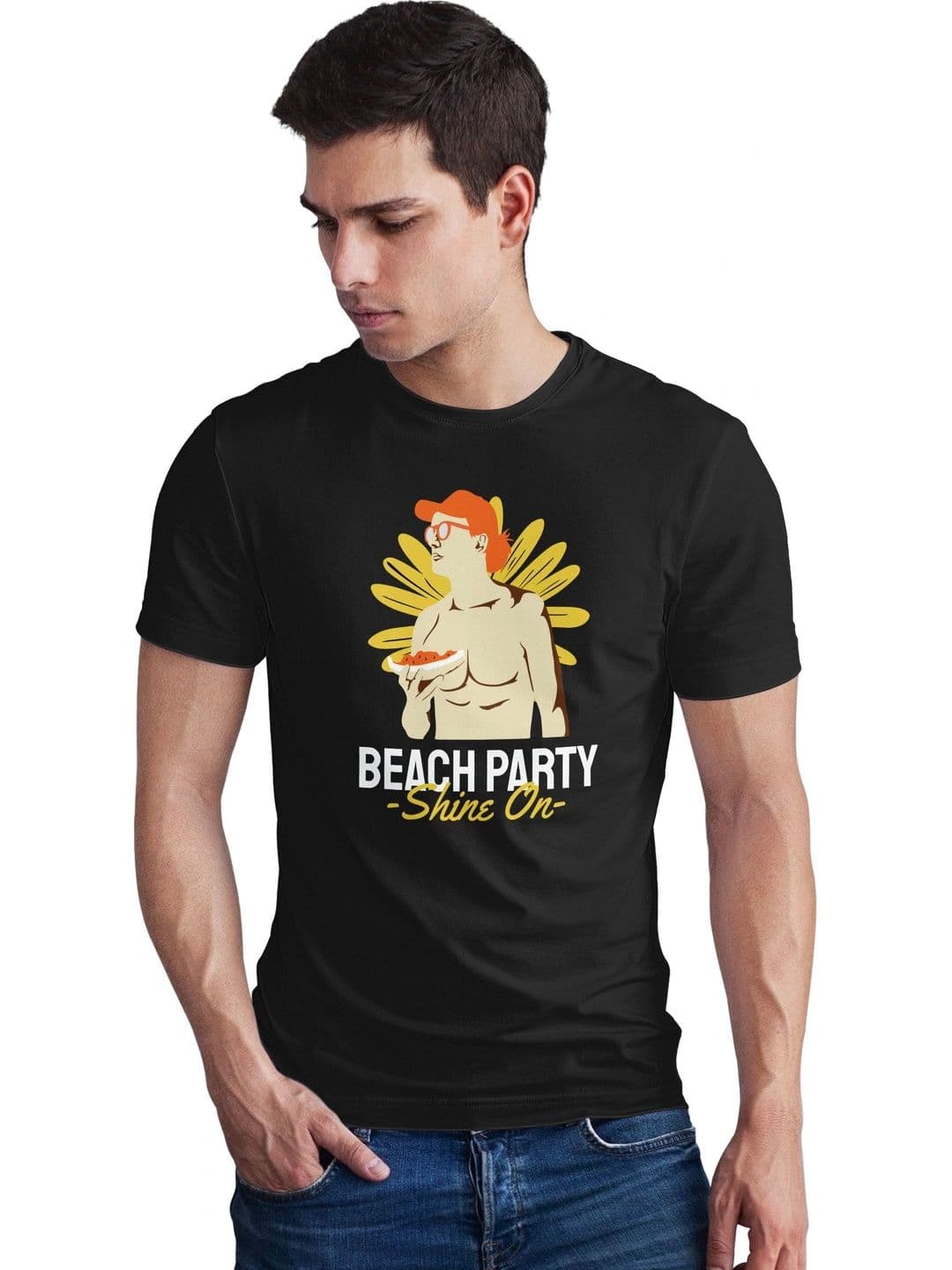 Seekbuylove Men Printed Bio Finish T-shirt - view 1