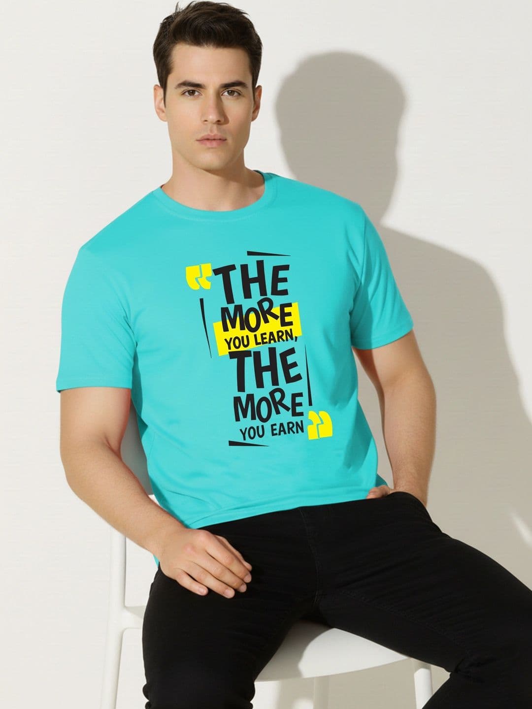 SKY HARBOAR Men Typography Printed T-shirt - view 1