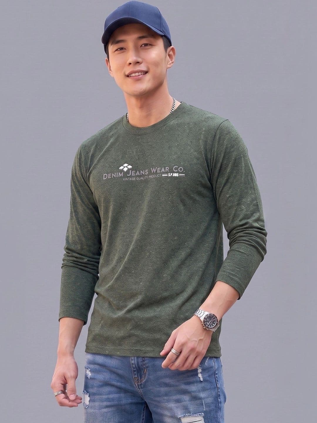 Moda Rapido Men Typography Printed T-shirt - view 1