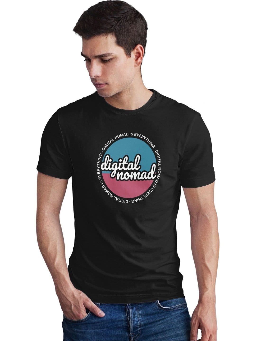 Seekbuylove Men Typography Printed Bio Finish T-shirt - view 1