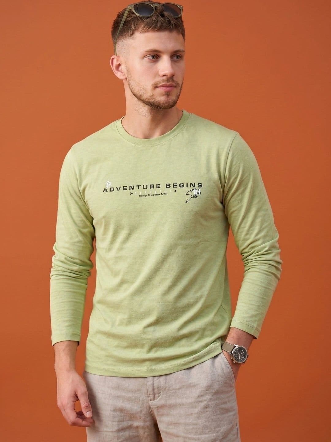 SANDPIPER Men Typography Printed T-shirt - view 1