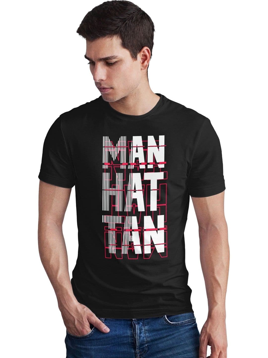 Seekbuylove Men Typography Printed Bio Finish T-shirt - view 1