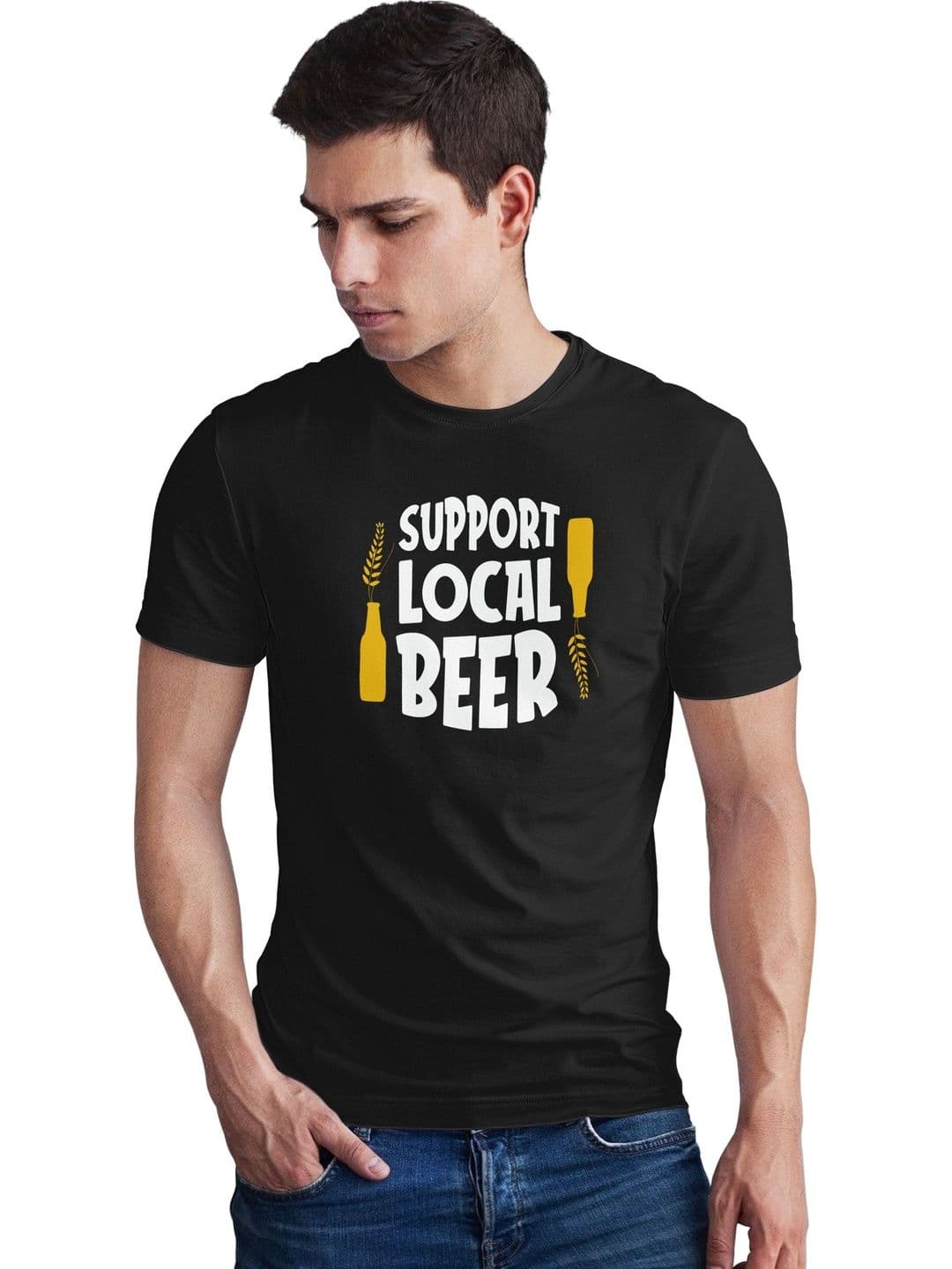 Seekbuylove Men Typography Printed Bio Finish T-shirt - view 1