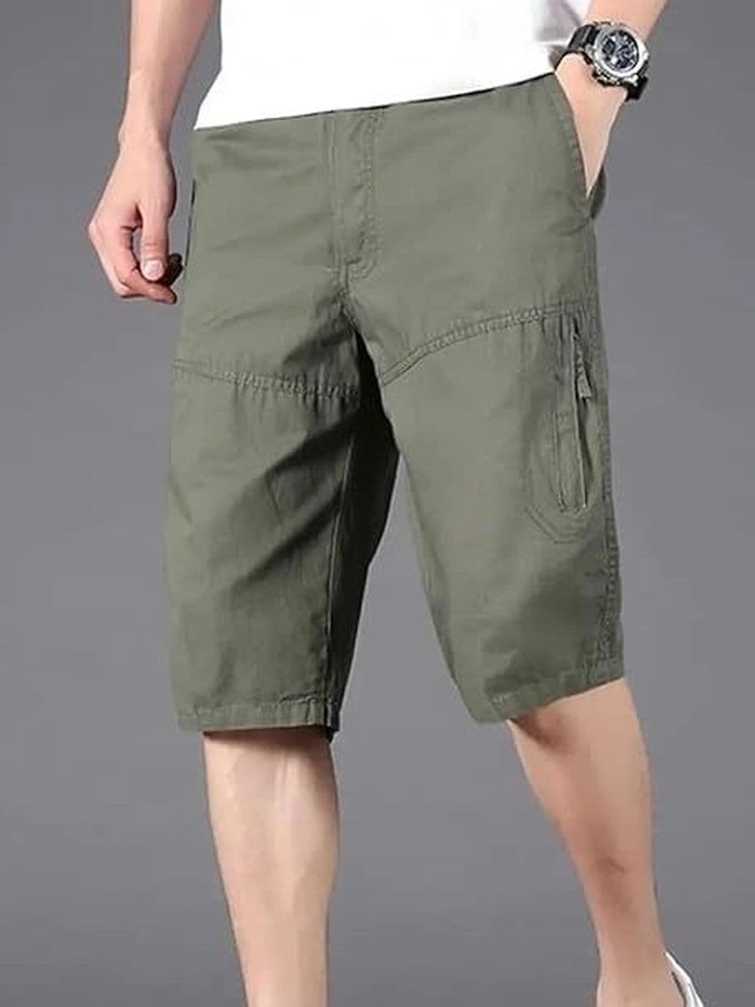 Arav Creation Men Regular Fit Rapid-Dry Cargos - view 1