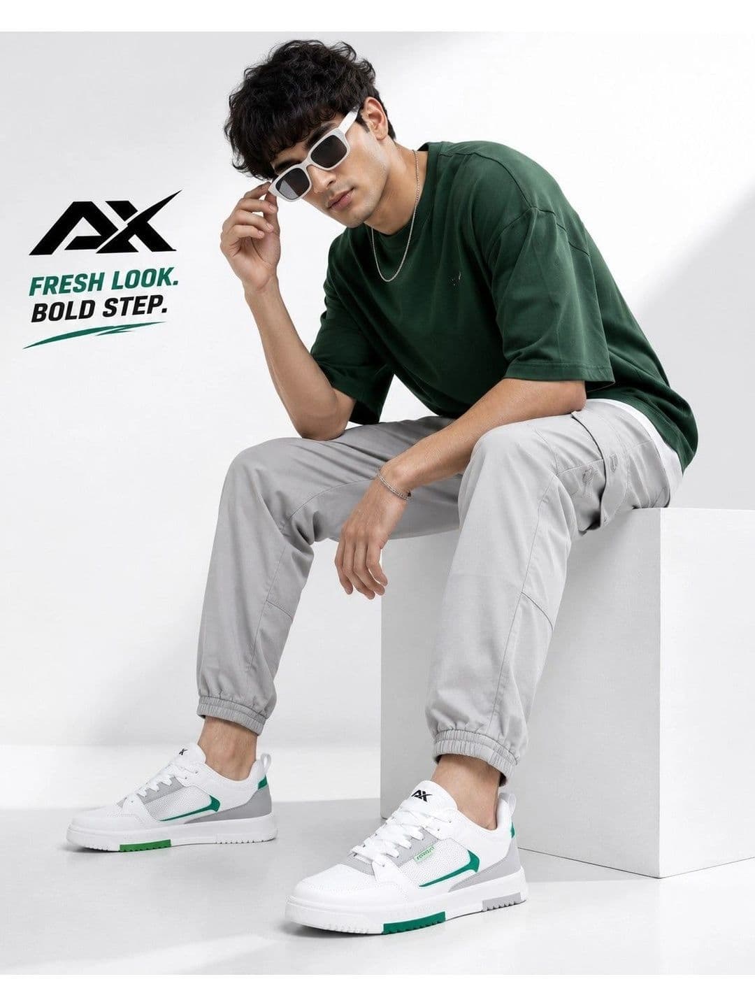AIRBELL X AIRX Men Colourblocked Sneakers - view 1