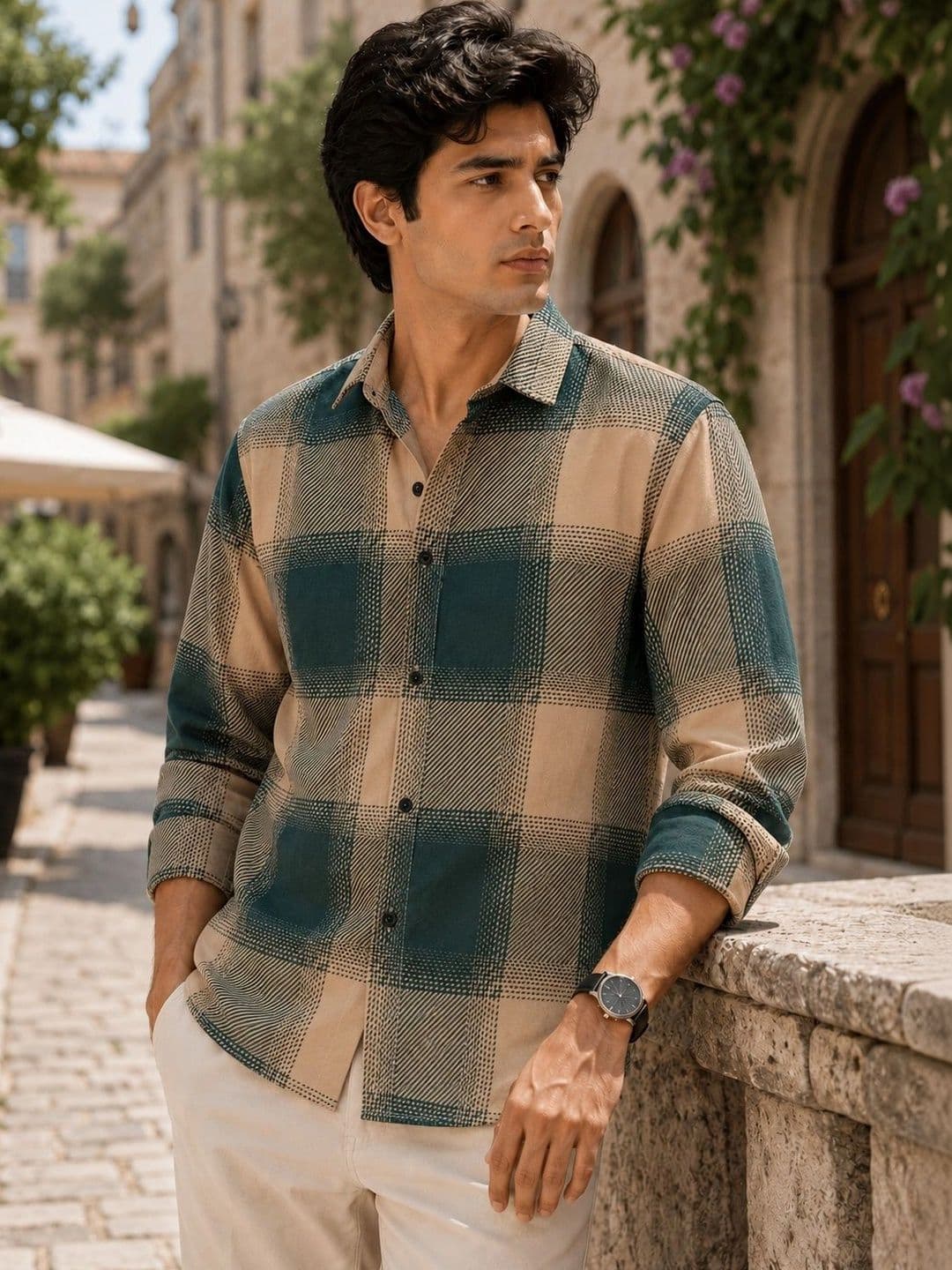 Blezza Men Buffalo Checks Checked Casual Shirt - view 1