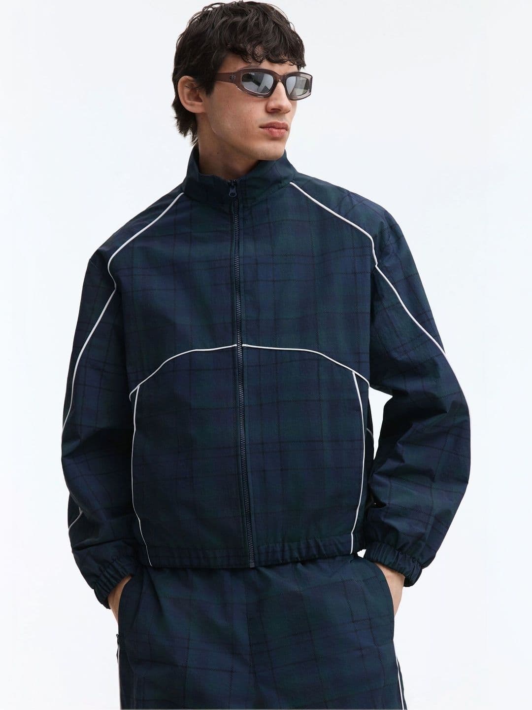 H&M Nylon Track Jacket - view 1