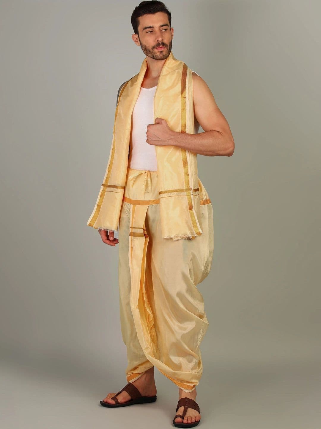 Radhika Handloom Men Dhoti Dhotis - view 1