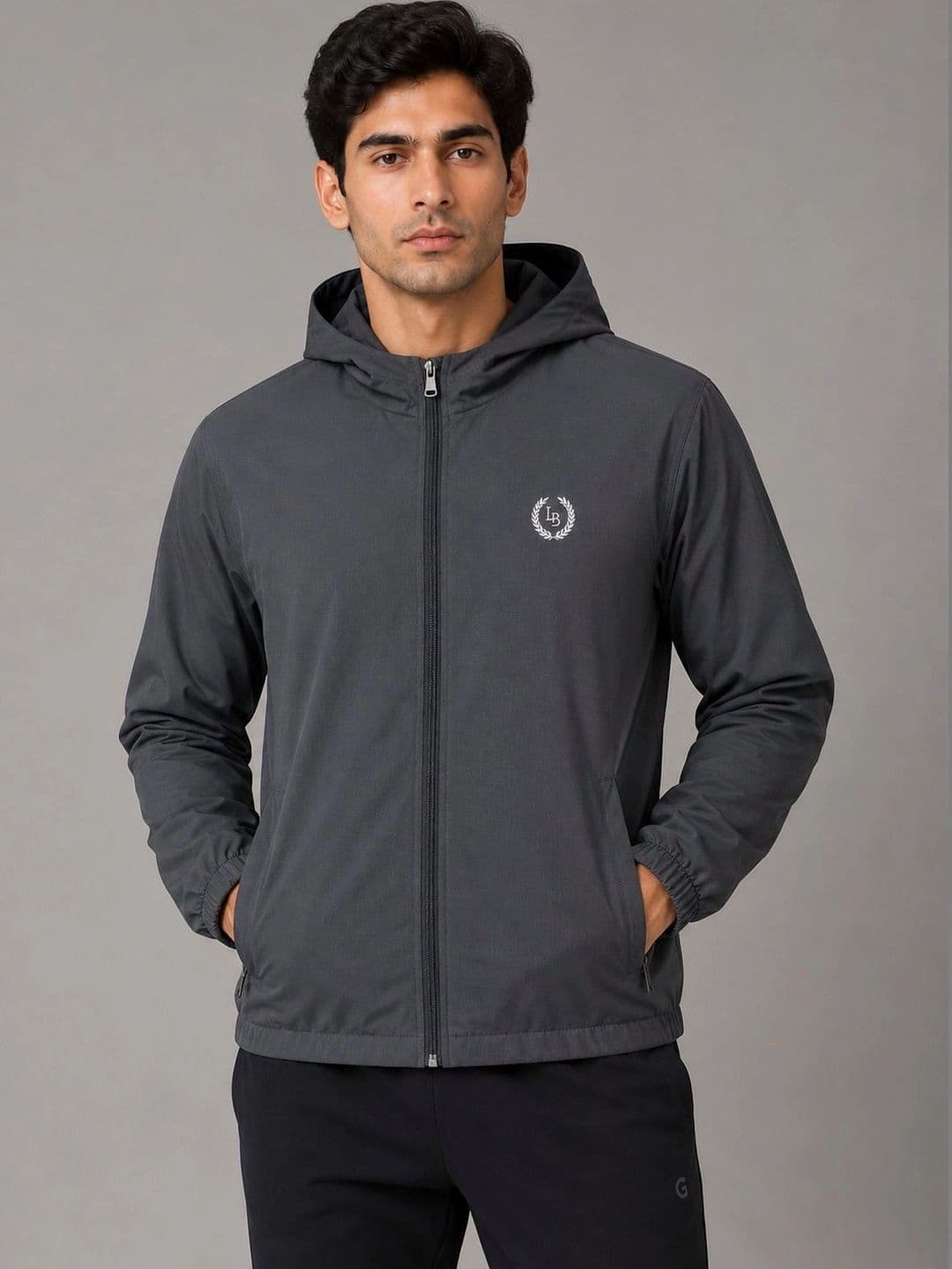 LEE BONEE Men Hooded Windcheater Jacket - view 1