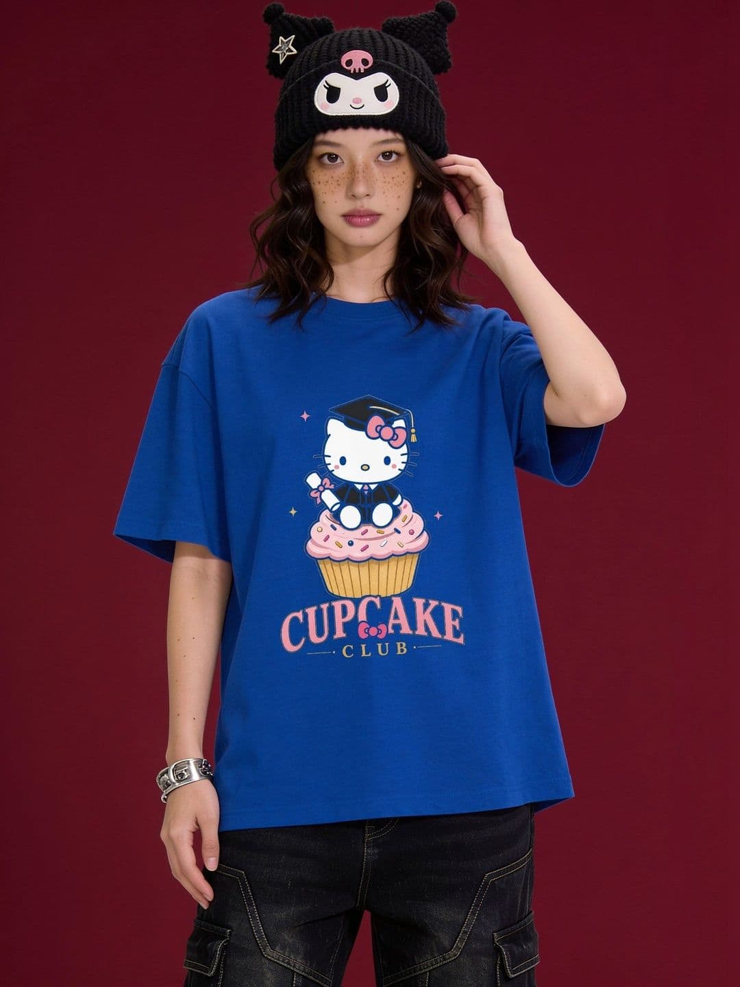 FARDA Unisex Hello Kitty Printed T-shirt - view 1