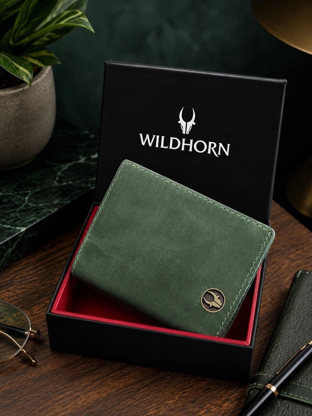 WildHorn Men Leather Two Fold Wallet - view 1