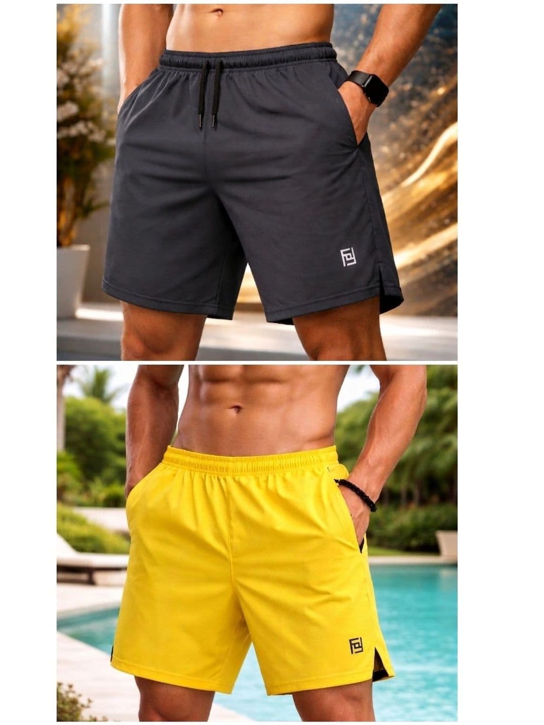 Uttam Men Training or Gym Sports Shorts - view 1