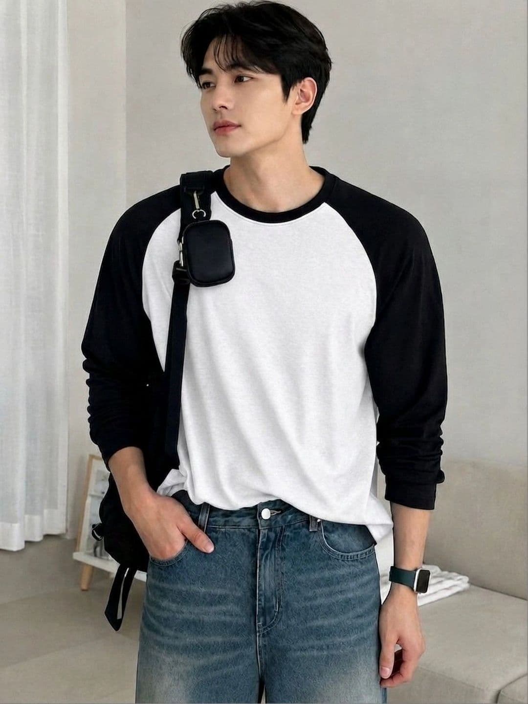 Imsa Moda Men Colourblocked T-shirt - view 1