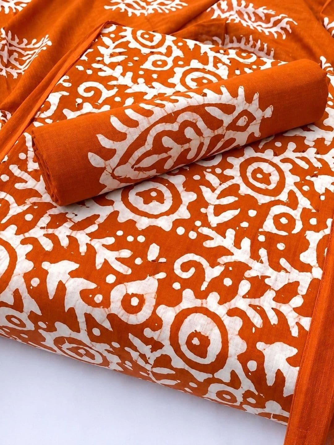 VAIBHAV COTTON Printed Pure Cotton Unstitched Dress Material - view 1