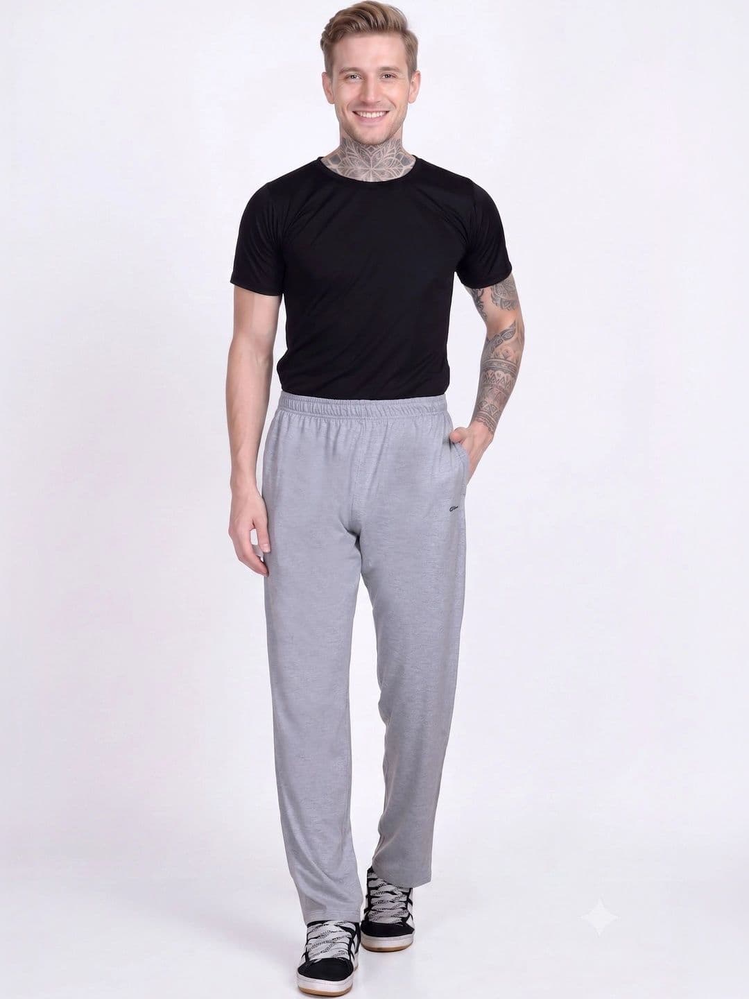Mast & Harbour Men Regular Fit Brand Logo Training Track Pants - view 1