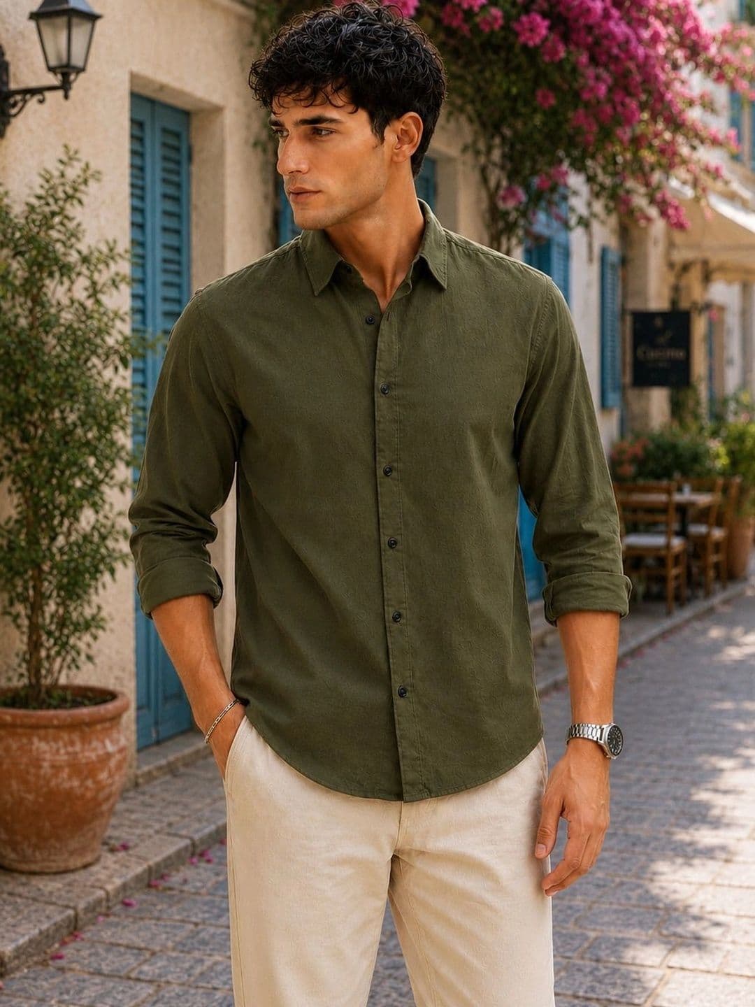 RAHI TRENDZ Men Classic Casual Shirt - view 1
