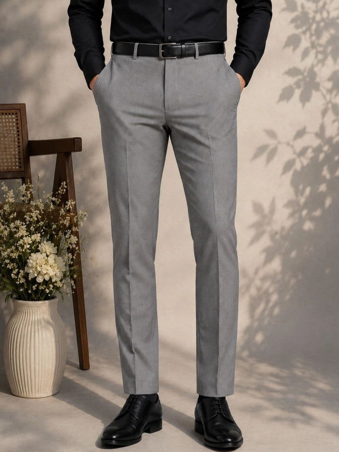 Metronaut Men Easy Wash Trousers - view 1