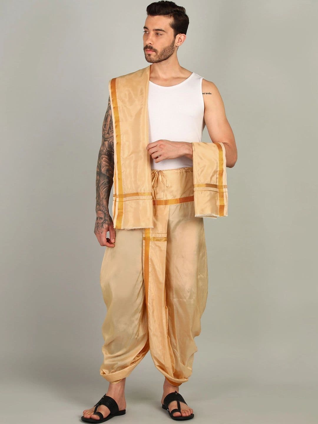 Sac Shree Aparajeet Creations Men Dhoti Dhotis - view 1