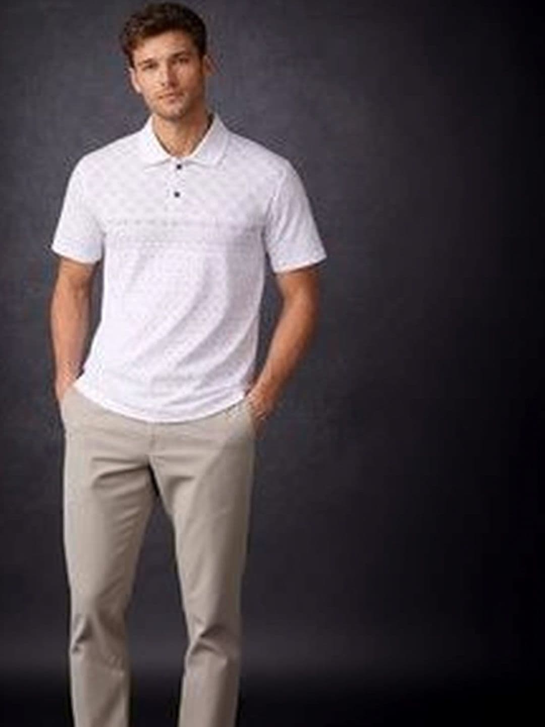 city fashions Men Printed Polo Collar T-shirt - view 1