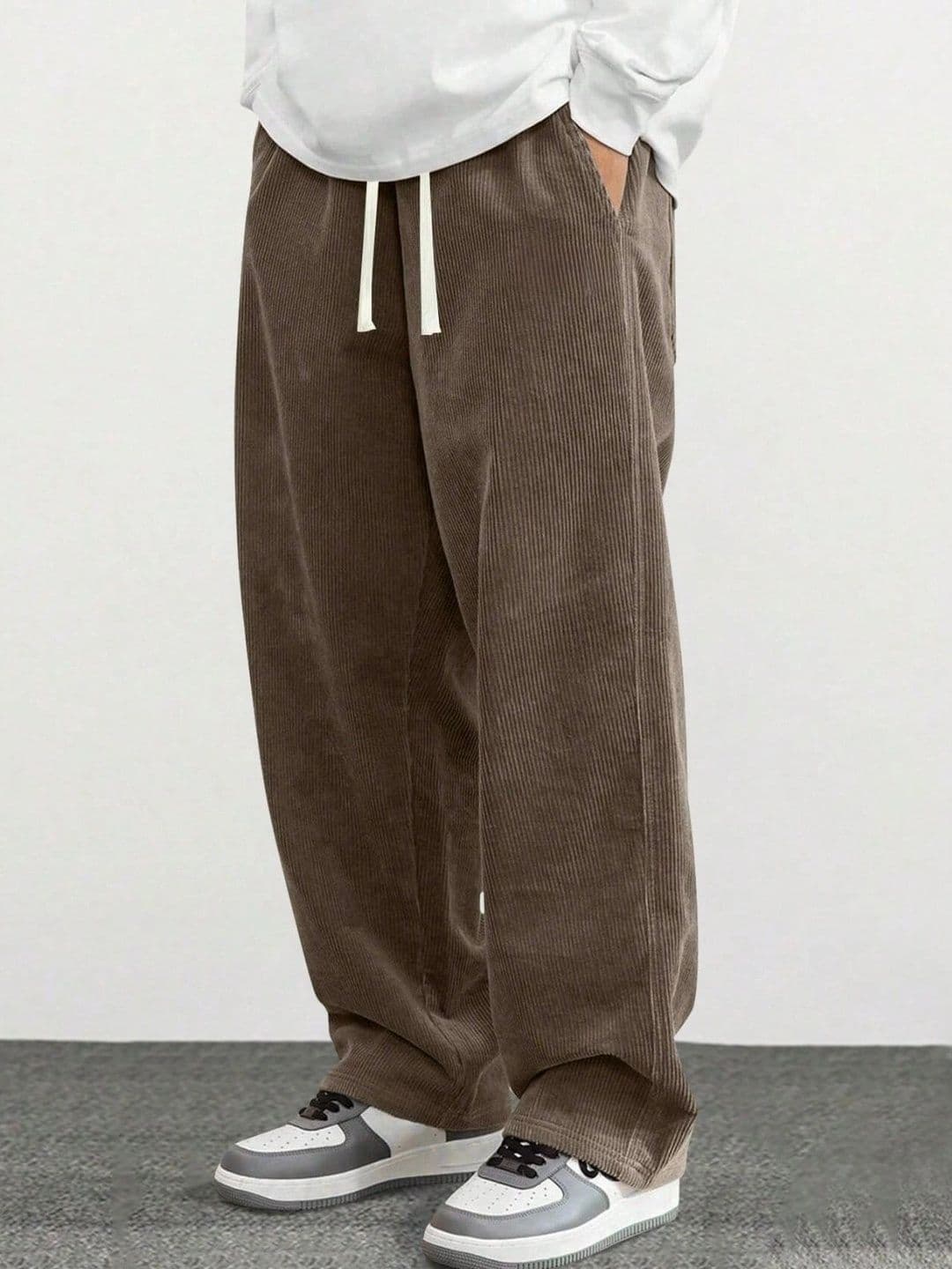 Imsa Moda Men Regular Fit Textured Track Pants - view 1