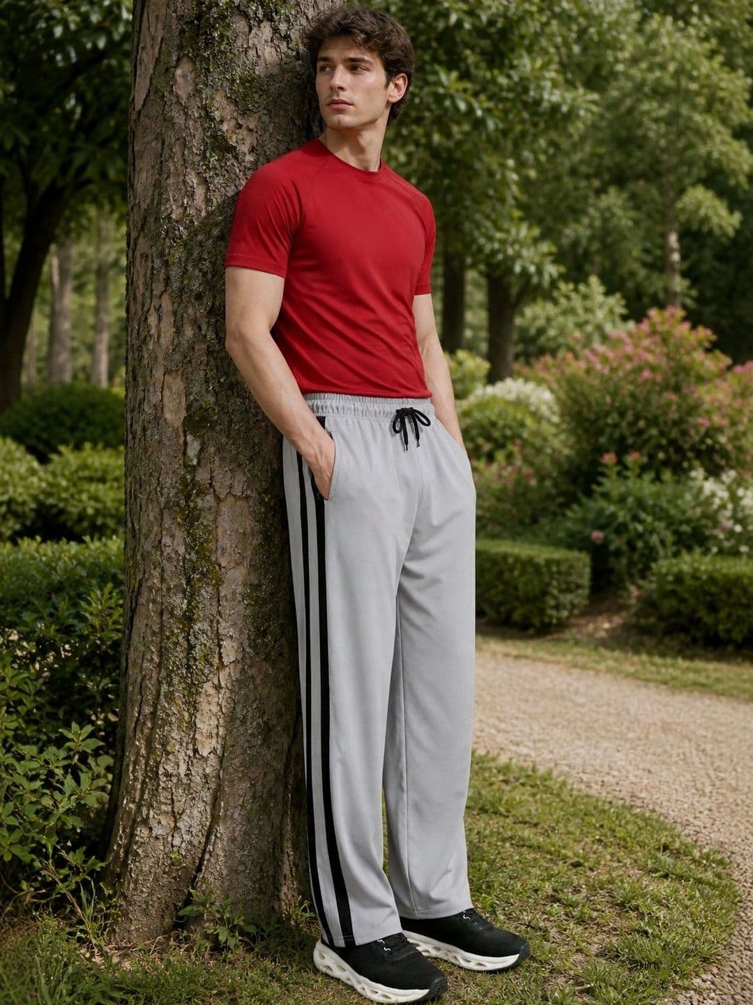 HERE&NOW Men Regular Fit Training Track Pants - view 1