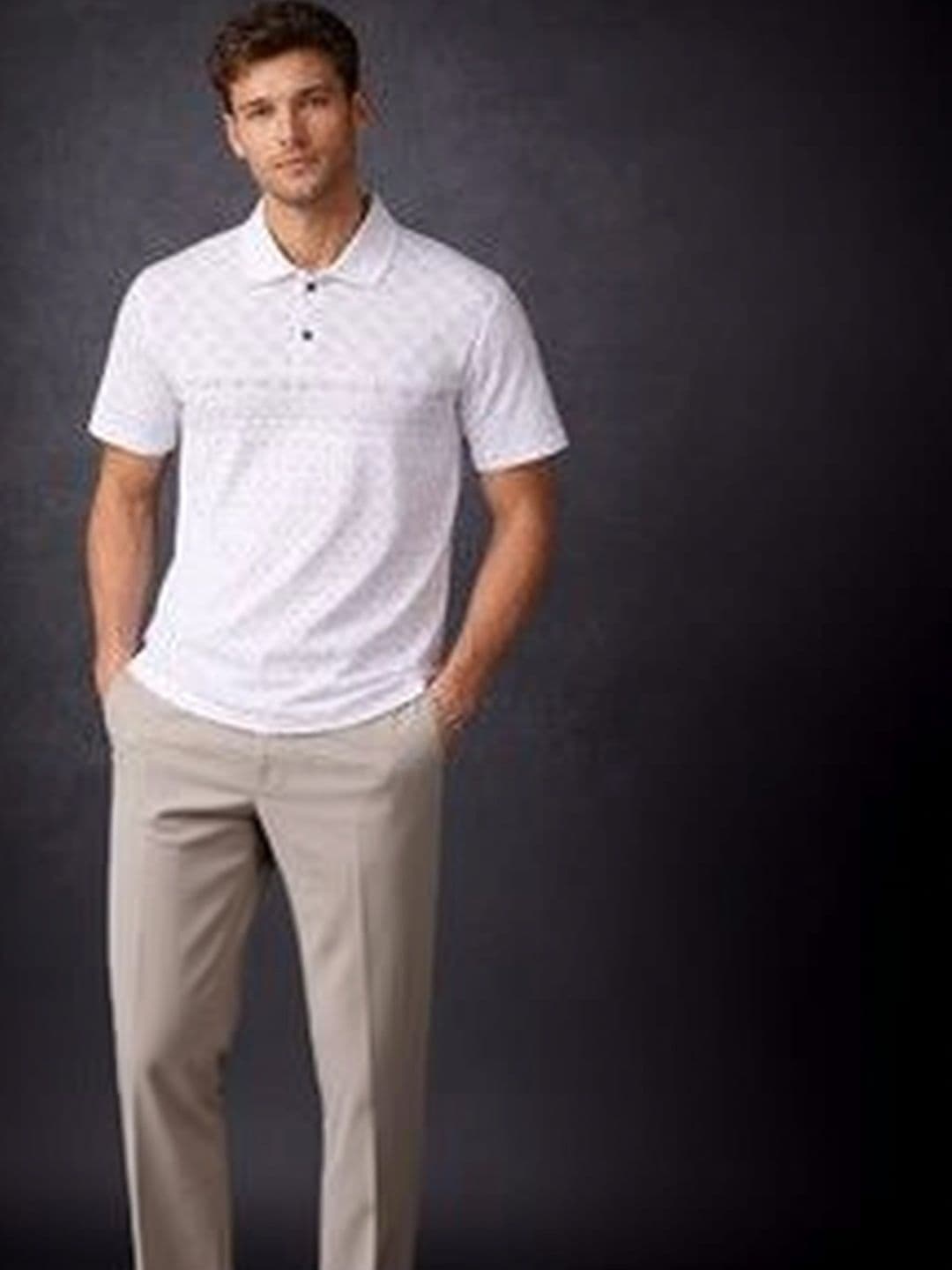 city fashions Men Printed Polo Collar T-shirt - view 1