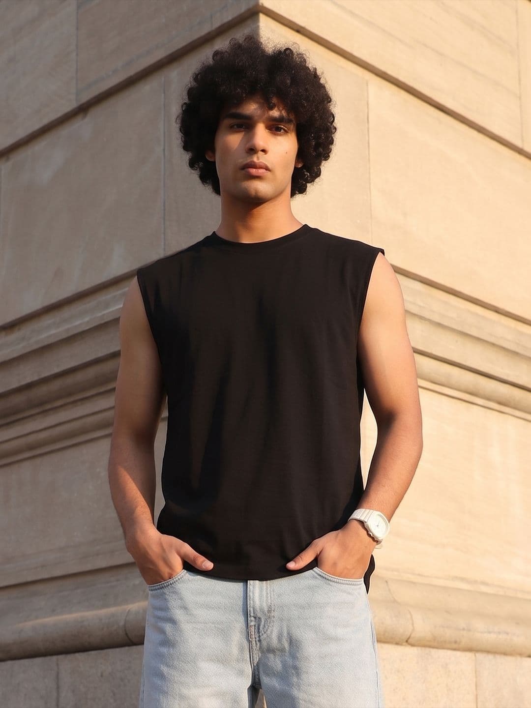 The Roadster Life Co. Relaxed Fit Pure Cotton T-shirt - view 1