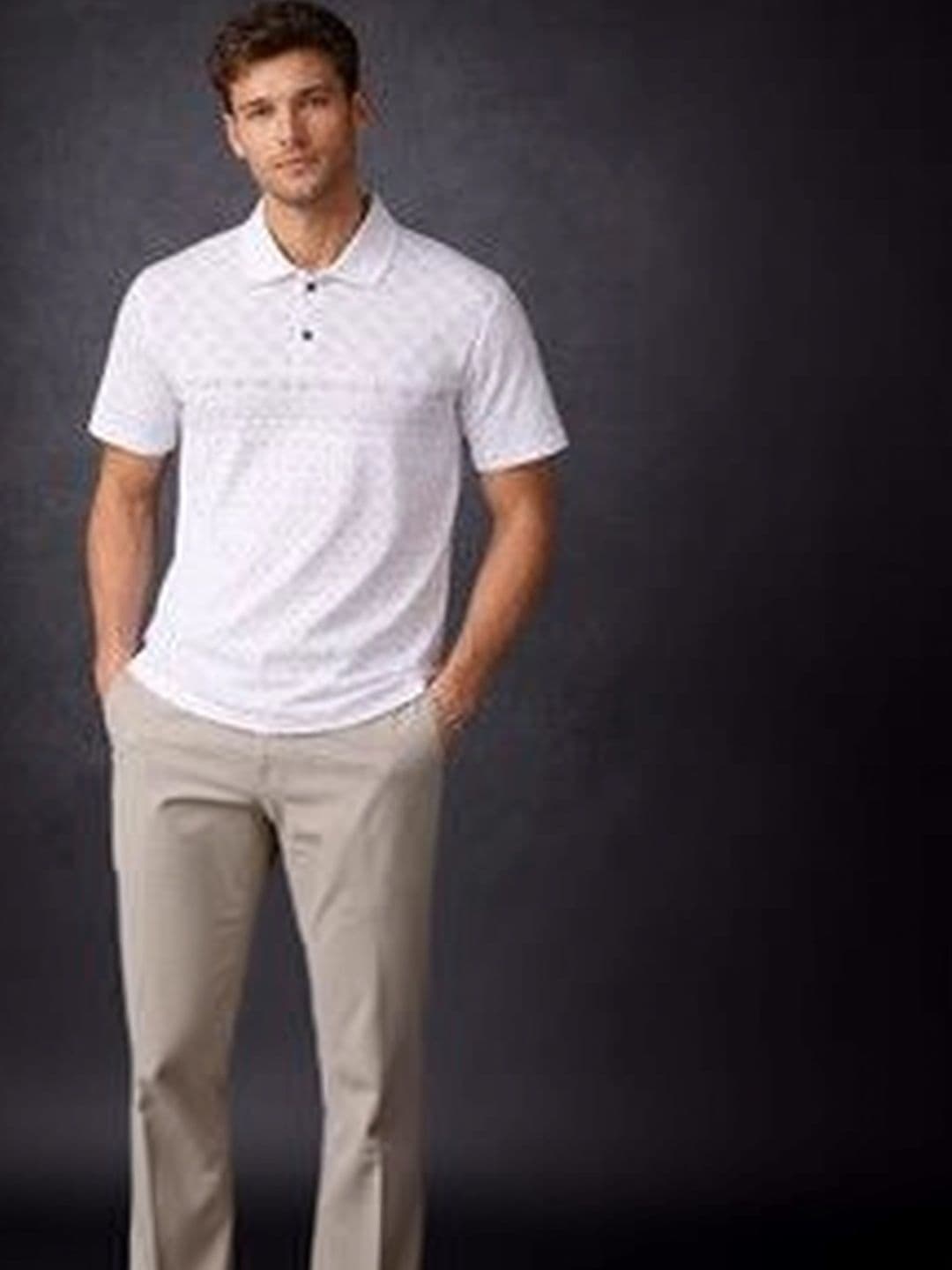 city fashions Men Printed Polo Collar T-shirt - view 1