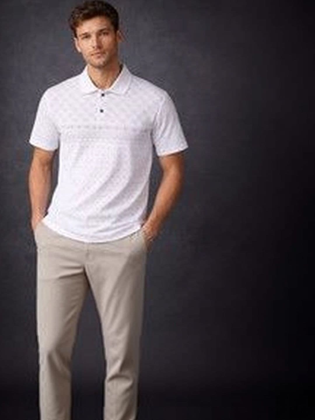 city fashions Men Printed Polo Collar T-shirt - view 1