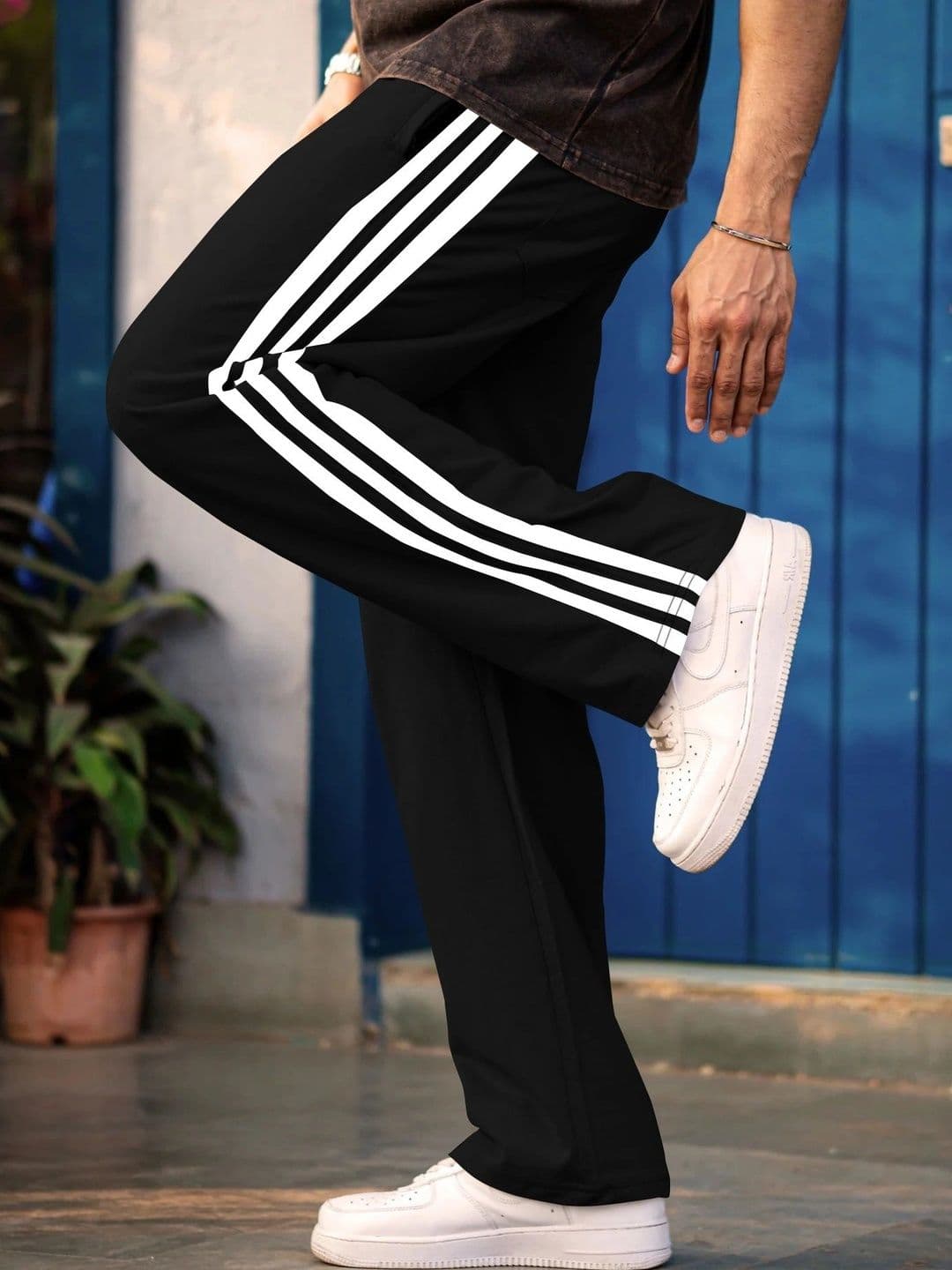 MODALEN Men Relaxed Fit Training Track Pants - view 1