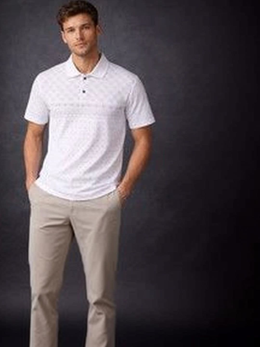city fashions Men Printed Polo Collar T-shirt - view 1