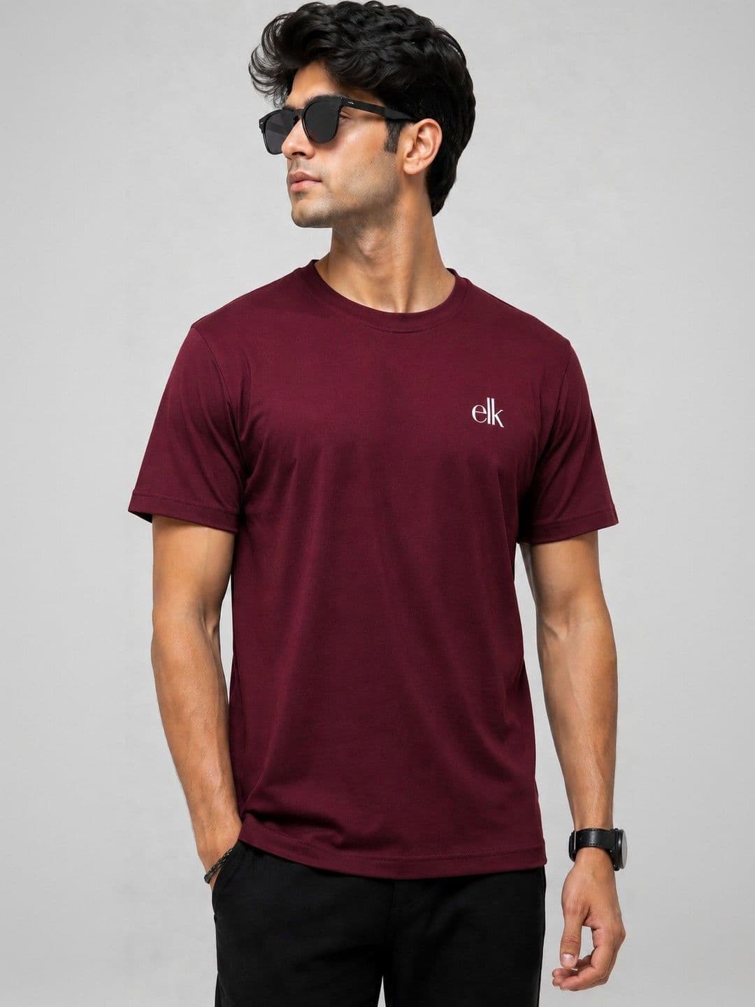 ESTYLISHKART Men Brand Logo T-shirt - view 1