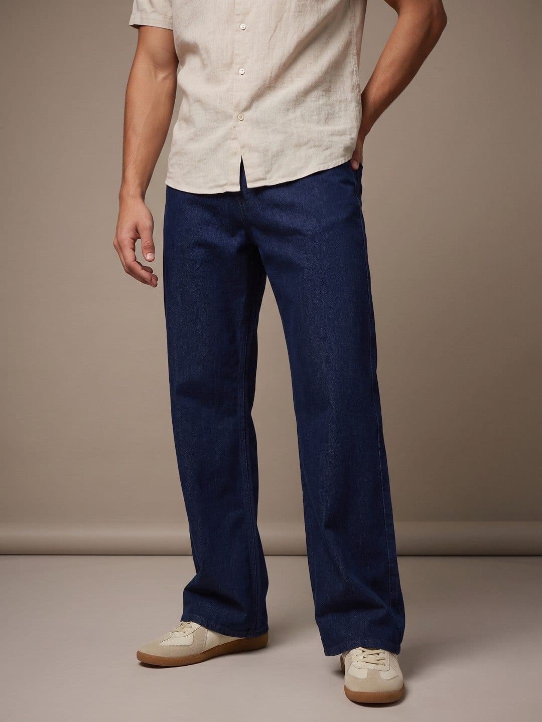 glitchez Men Bootcut Fit Stretchable Jeans - view 1