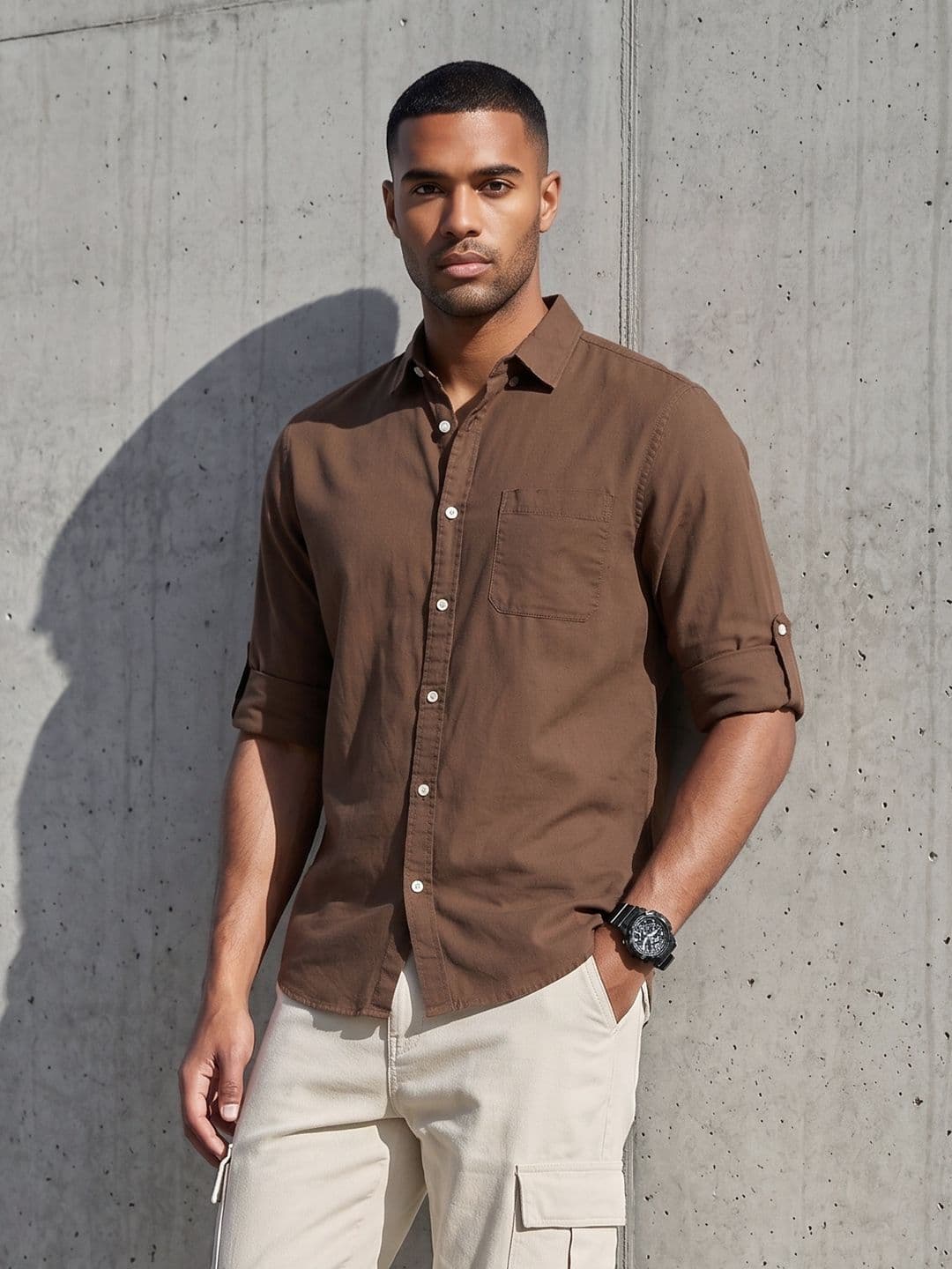 The Roadster Life Co. Spread Collar Casual Shirt - view 1