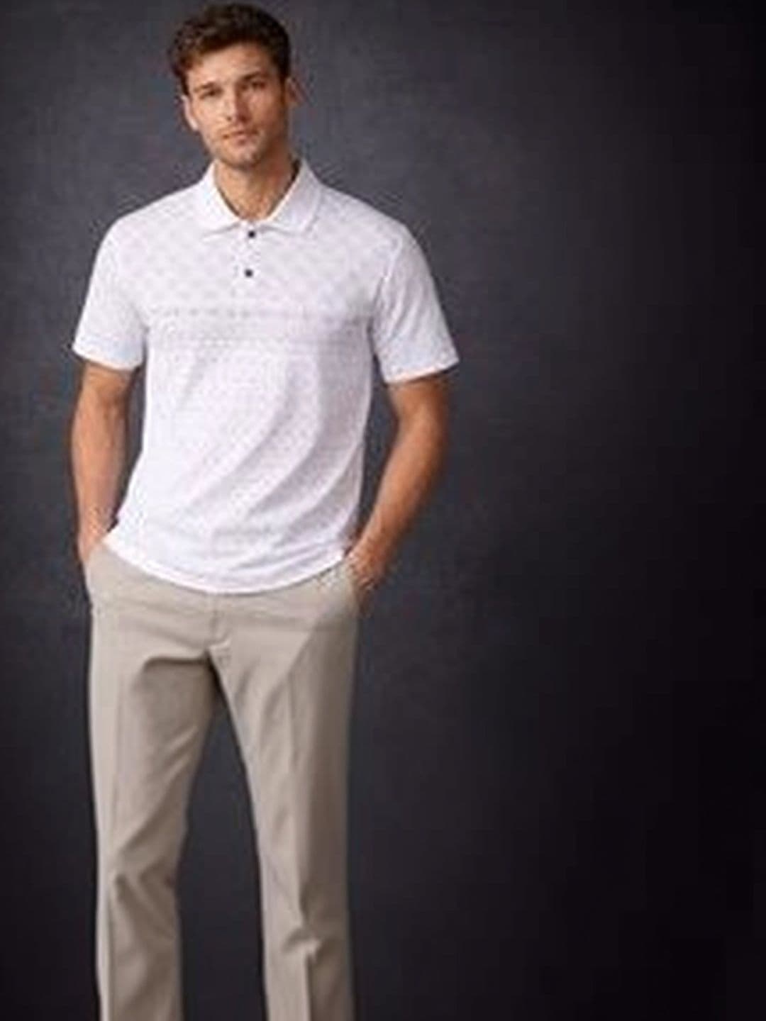 city fashions Men Printed Polo Collar T-shirt - view 1