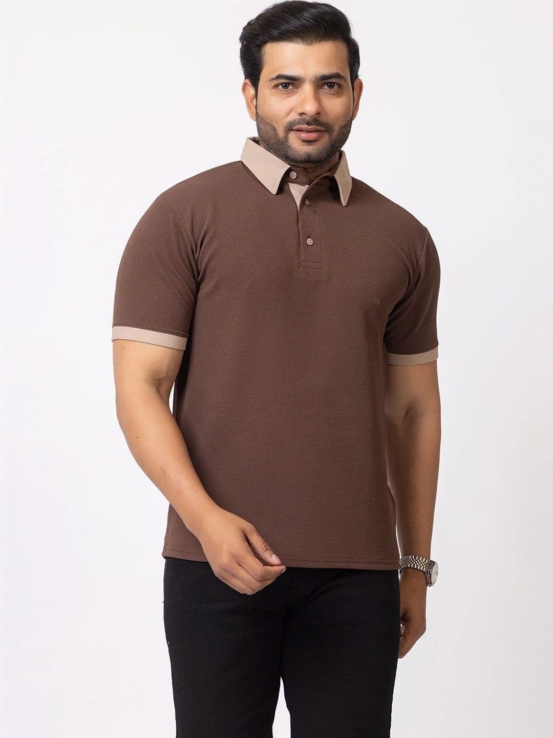 HANABY Men Polo Collar T-shirt - view 1