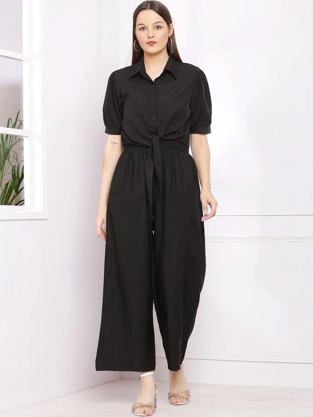 ZESHE MESHE Puff Sleeve Maxi Dress - view 1