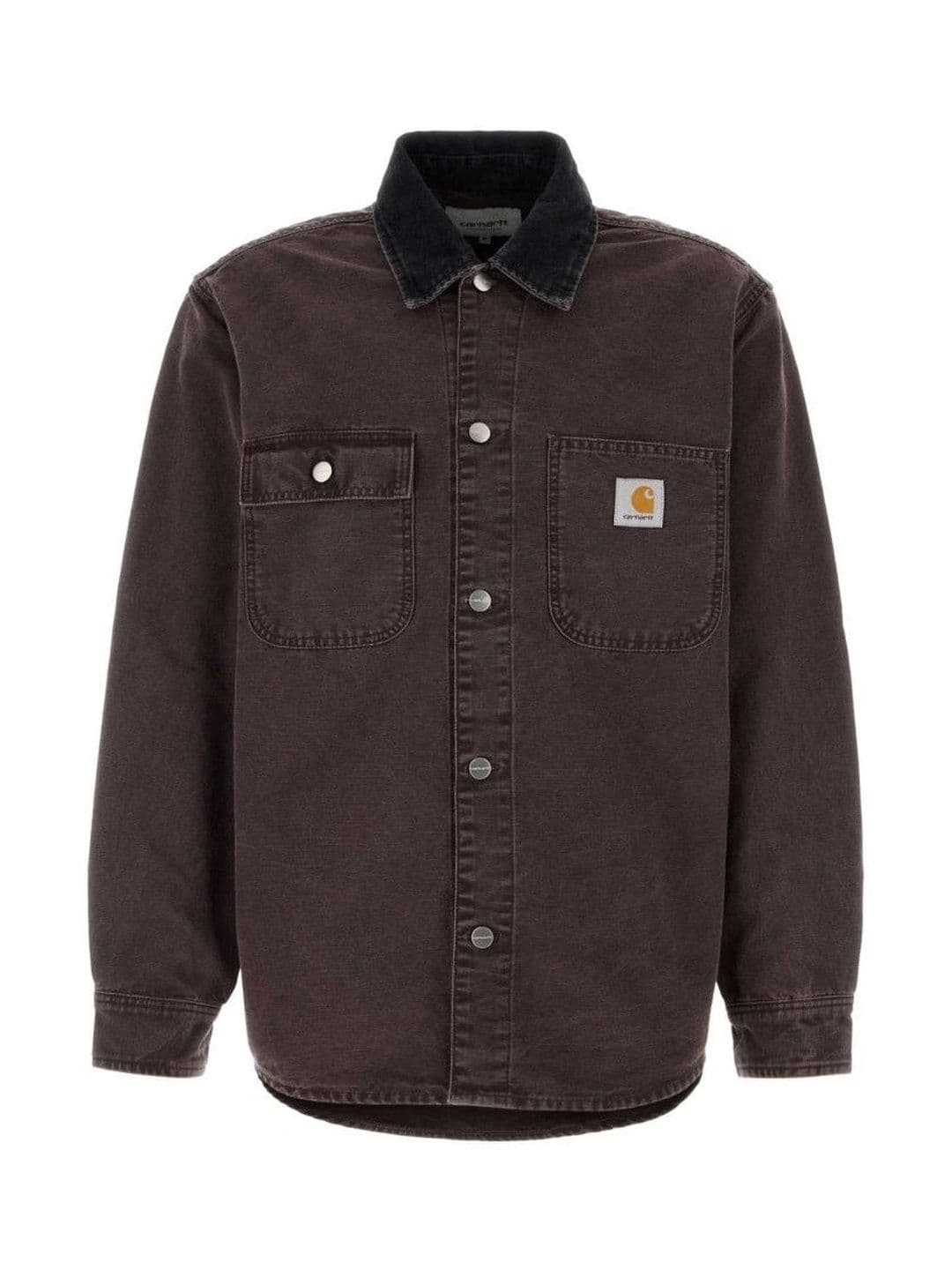 Carhartt WIP Dark Brown Shirt Jacket - view 1