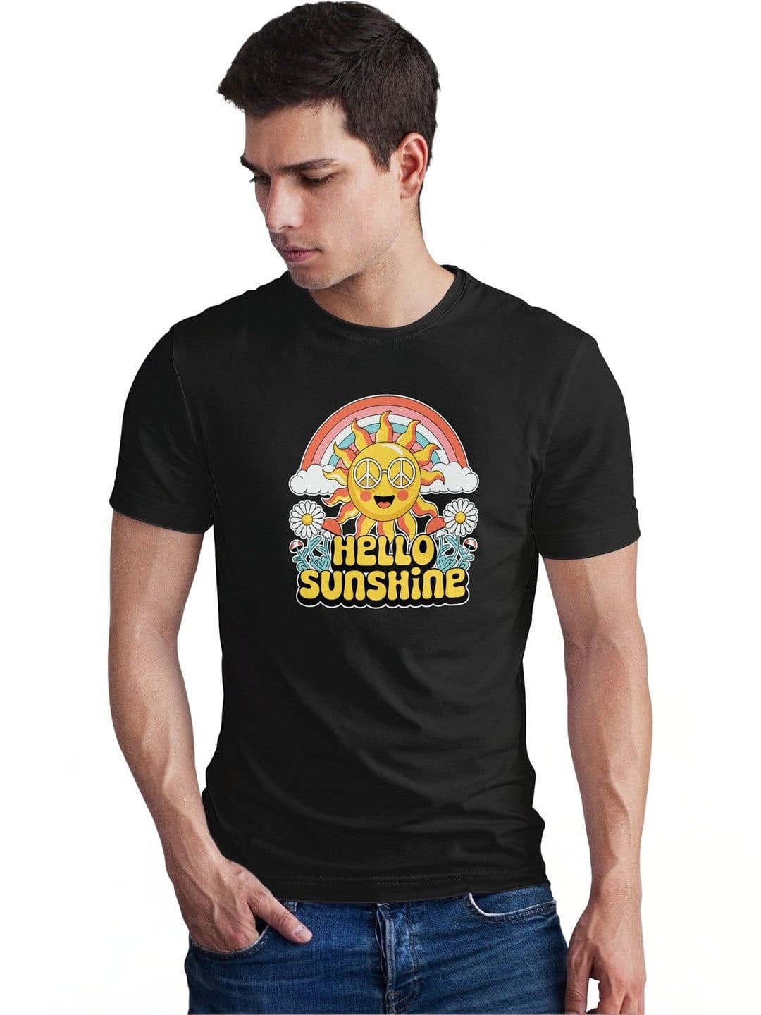Seekbuylove Men Printed Bio Finish T-shirt - view 1