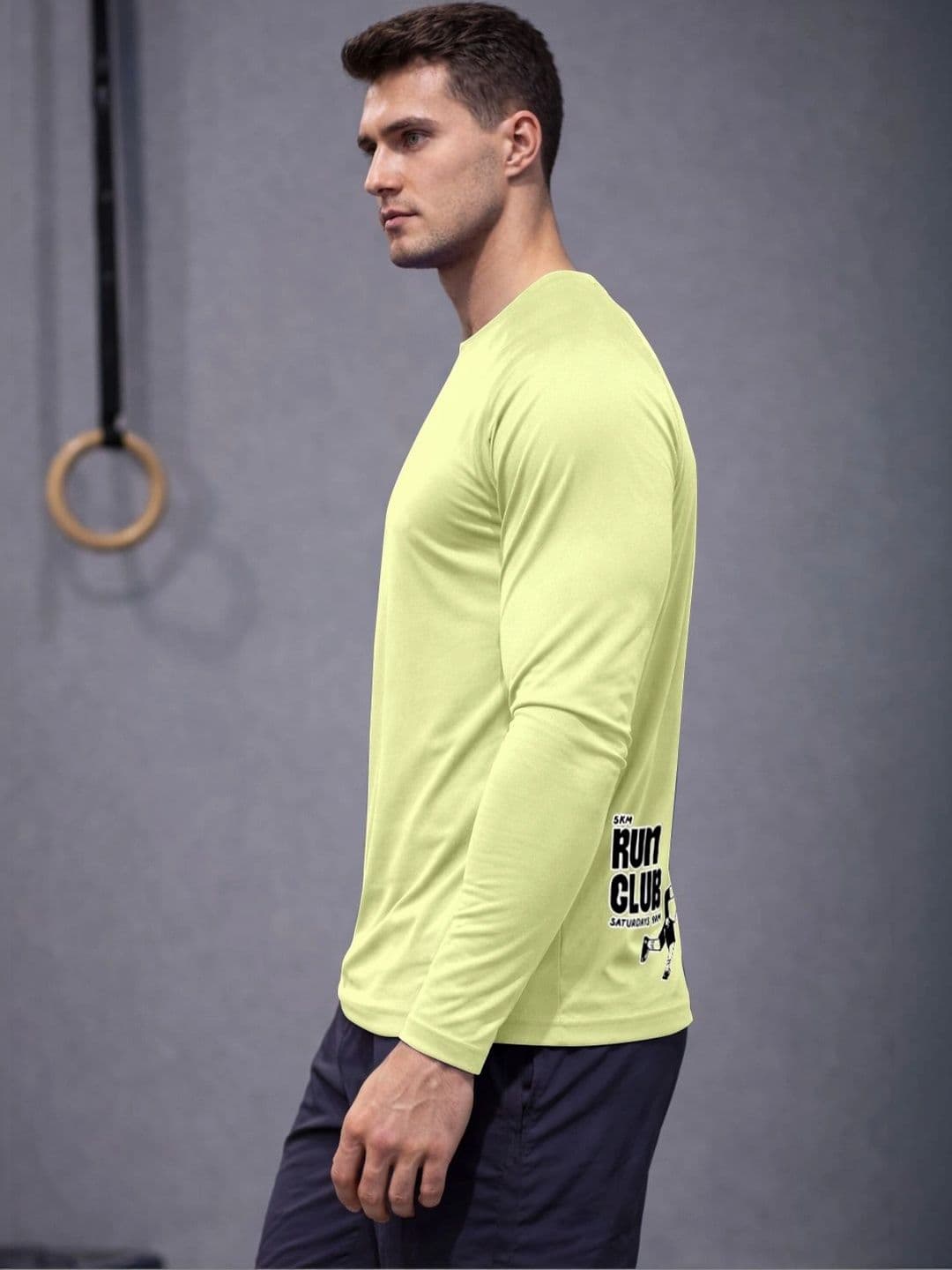 ENRIZZ X FITNESS EXCHANGE Men Printed Dri-FIT T-shirt - view 1