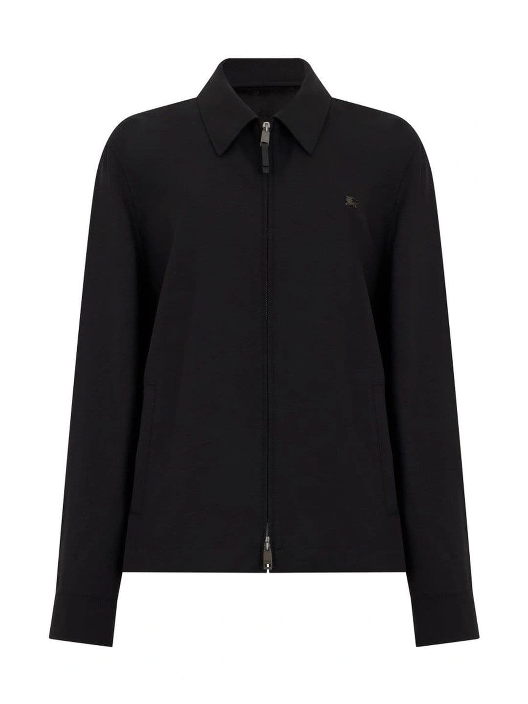 Burberry Black Shirt Collar Jacket - view 1