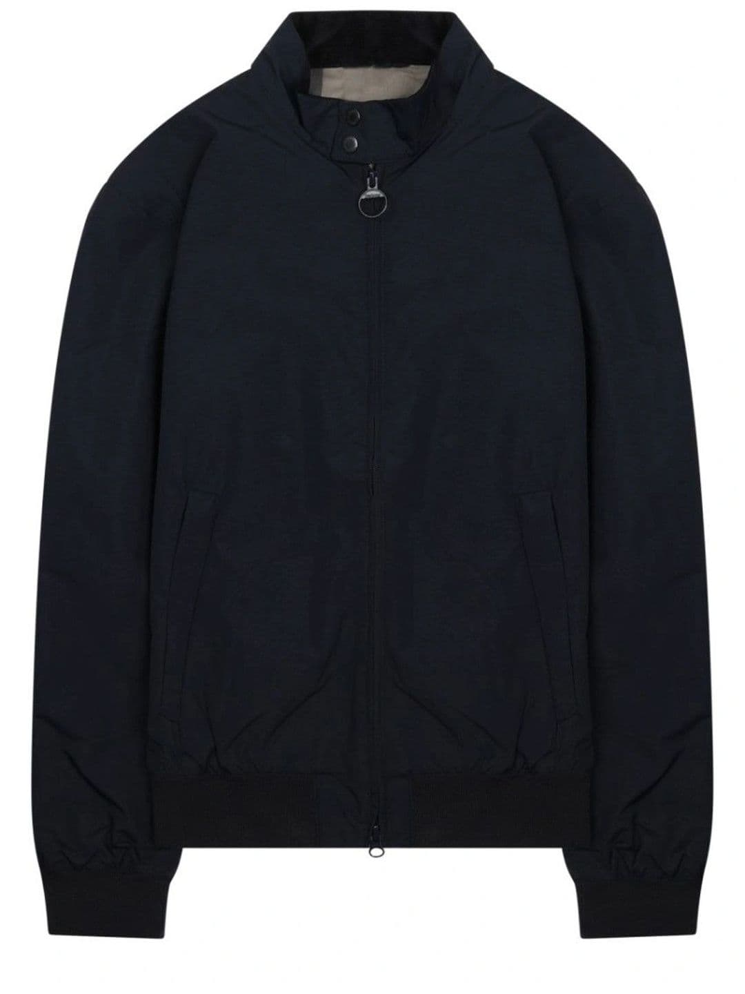 Barbour Navy Blue Mock Collar Jacket - view 1